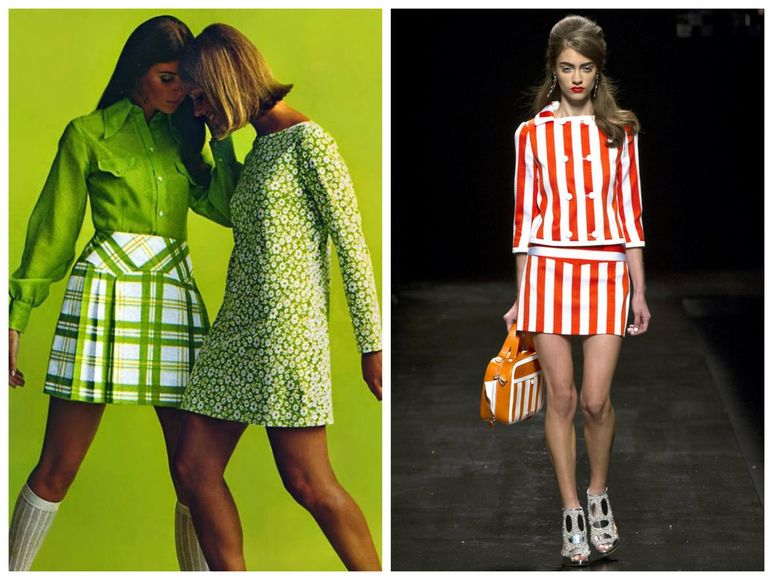 Мода 60-х годов 20 века в русле современных тенденций