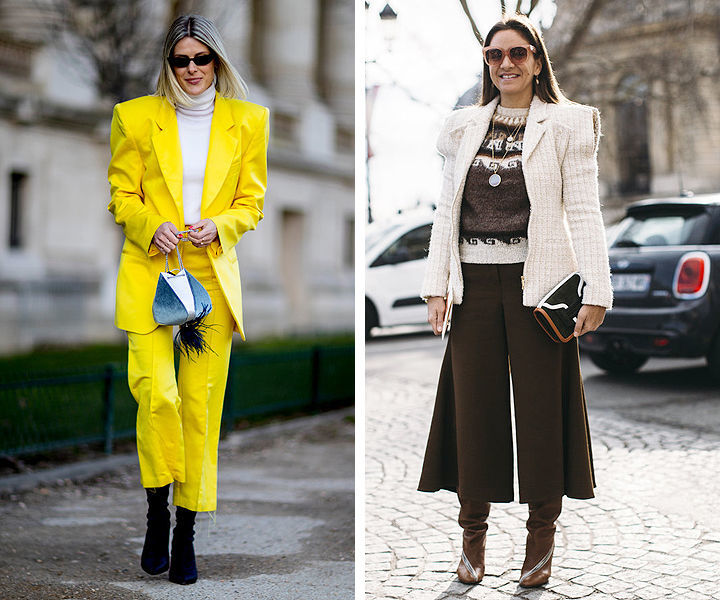 С чем носить женский пиджак с баской – модные тенденции, образы с юбкой, брючным костюмом