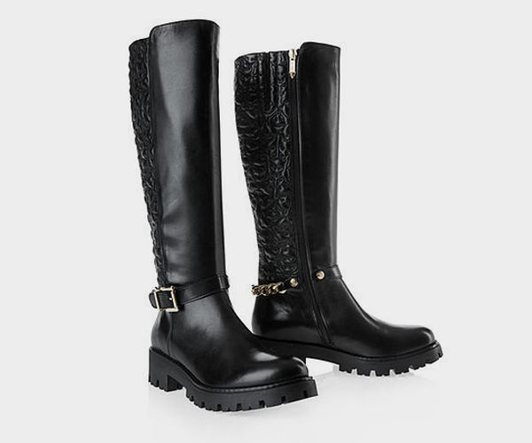 Marc Сain, Boots with leopard stitching