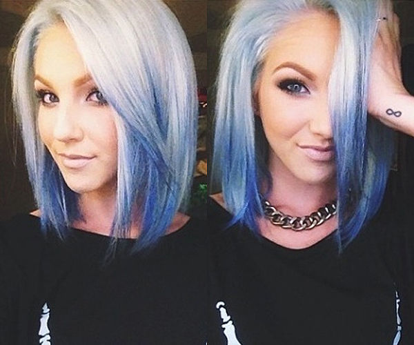 Яркое окрашивание