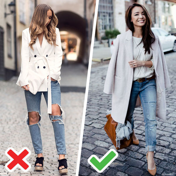 С чем носить рваные джинсы? фото-образов | Рваные джинсы, Джинсы, Мода