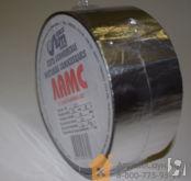 Скотч фольга для бани ЛАМС термостойкая (алюминиевая лента 0,05 м х 50 м)