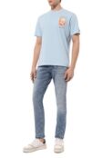 Хлопковая футболка MC2 Saint Barth STBM TSHIRT MAN/TSHM001/02203B фото 2