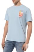 Хлопковая футболка MC2 Saint Barth STBM TSHIRT MAN/TSHM001/02203B фото 3
