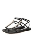Сандалии Amari Jimmy Choo AMARI FLAT/AZL фото 1