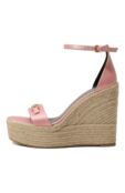 Текстильные босоножки Medusa '95 Versace 1014100/1A00619 фото 4