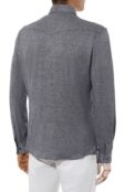 Рубашка изо льна и хлопка Brunello Cucinelli MW835B2289 фото 4