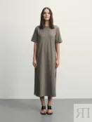 Платье-футболка из хлопка Zarina ZR2505012907-69 фото 2
