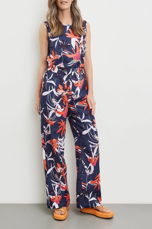 Льняные брюки свободного кроя Gerry Weber фото 1