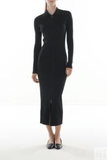 Платье трикотажное на молнии Calvin Klein