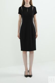 Платье трикотажное приталенное Calvin Klein