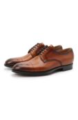 Кожаные дерби Kiton USSDECHN00101 фото 1