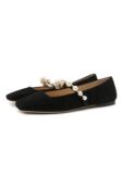 Замшевые балетки Ade Jimmy Choo ADE FLAT/SZR фото 1