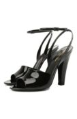 Кожаные босоножки Saint Laurent 661371/1TV00 фото 1
