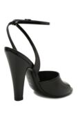 Кожаные босоножки Saint Laurent 661371/1TV00 фото 4