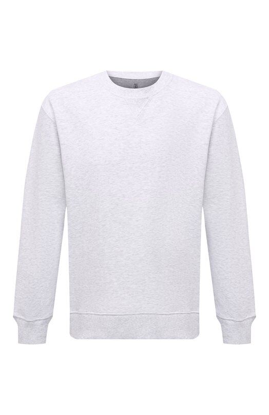 Хлопковый свитшот Brunello Cucinelli M0T353430 фото 1