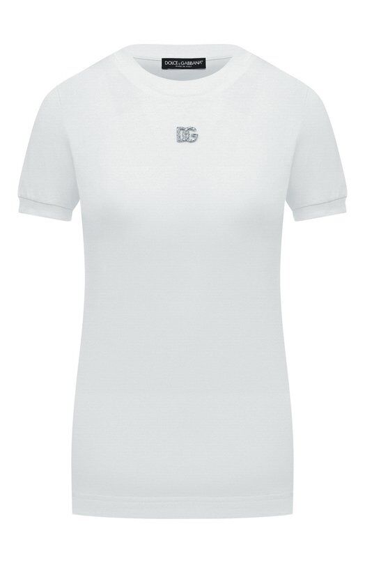 Хлопковая футболка Dolce & Gabbana F8N08Z/G7B3U фото 1