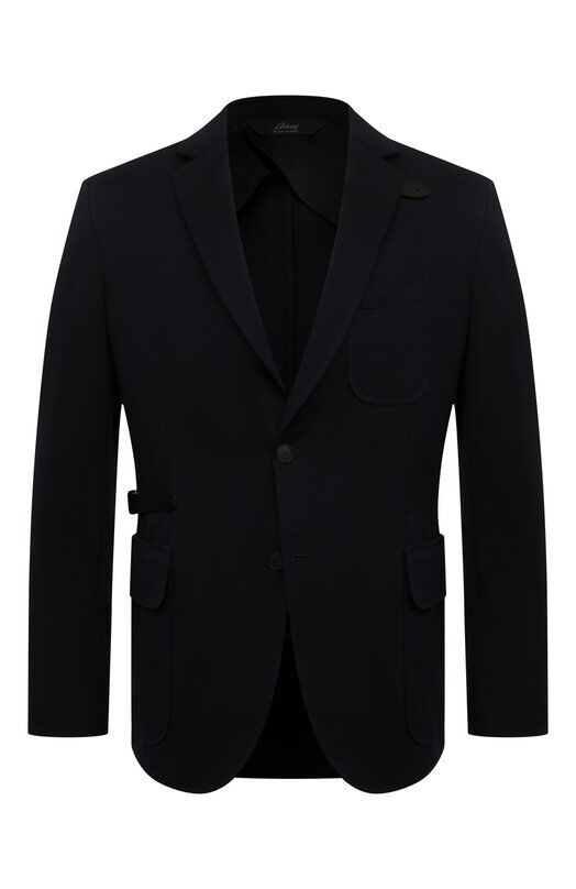 Пиджак из шелка и хлопка Brioni UJIG0L/P1628 фото 1