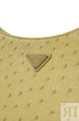 Сумка Cleo из кожи страуса Prada 1BC499-130-F068X-OOO фото 3