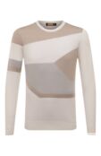 Джемпер из хлопка и шелка Zilli MBX-RN050-CILI1/ML01 фото 1