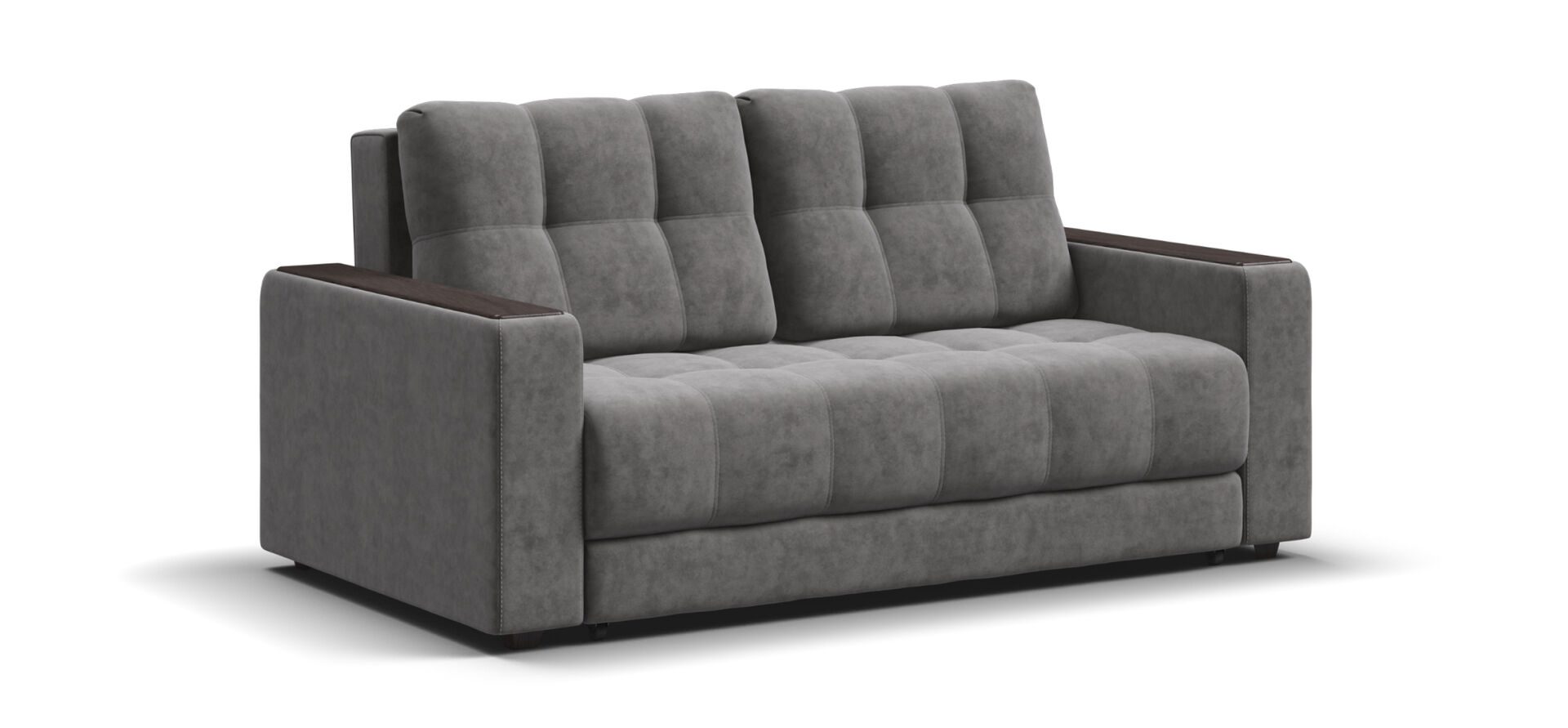 Диван BOSS Compact Велюр Royal стоун фото 1