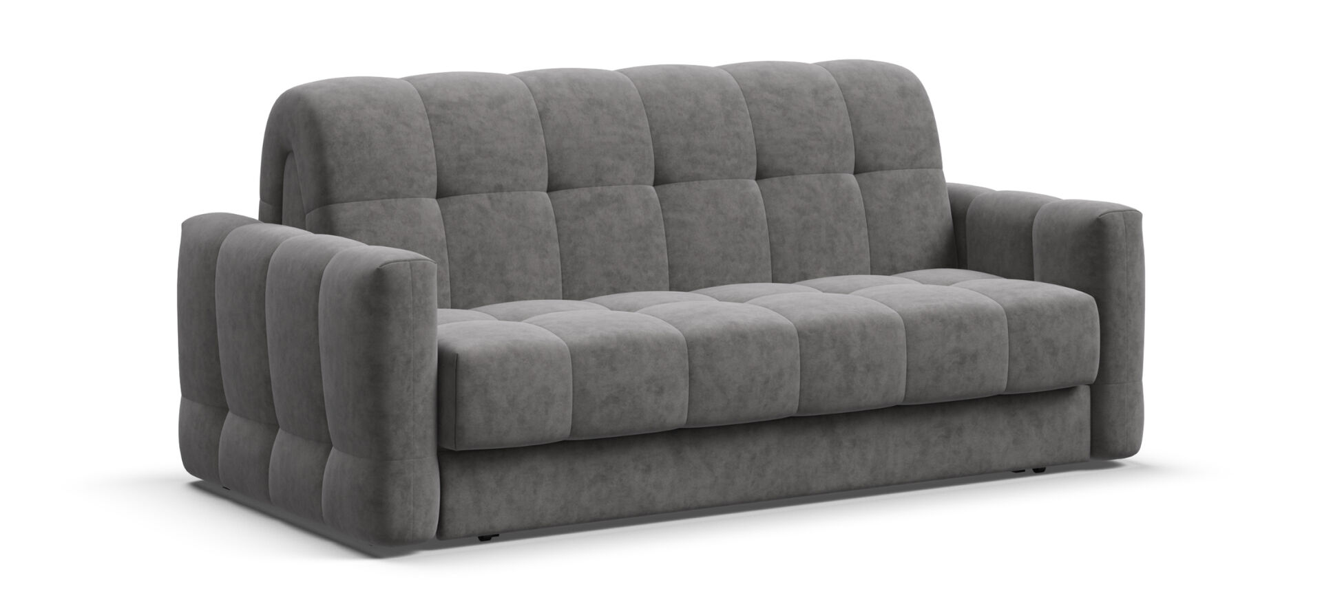 Диван BOSS Sleep 160 Велюр Royal стоун фото 1