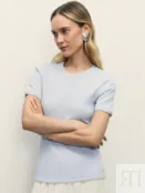 Футболка с контрастными окантовками Zarina ZR2504013415-161 фото 1