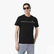 Мужская футболка Lacoste из хлопка фото 1