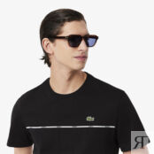 Мужская футболка Lacoste из хлопка фото 3