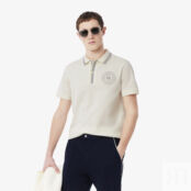 Мужское поло Lacoste из органического хлопка фото 1