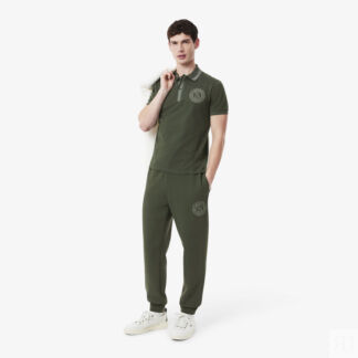 Мужские спортивные брюки Lacoste из смеси органического хлопка