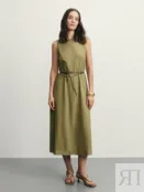 Платье миди изо льна Zarina ZR2505012901-12 фото 1