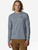 Лонгслив мужской Mountain Hardwear Sunblocker Long Sleeve, Серый 2027871MHW-056 фото 1
