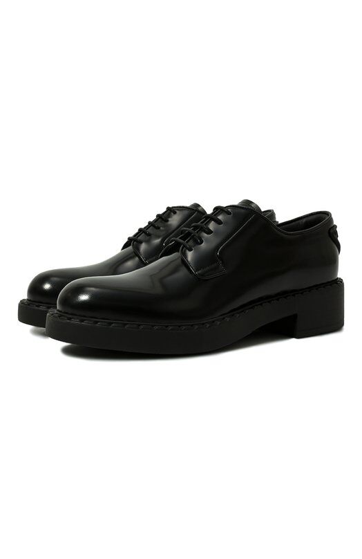 Кожаные дерби Prada 1E877M-055-F0002-B050 фото 1