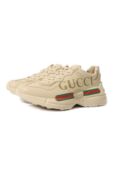 Кожаные кроссовки Rhyton Gucci 528892 DRW00 фото 1