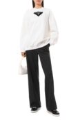Хлопковый свитшот Prada 134627-1YSE-F0964-211 фото 2