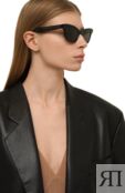Солнцезащитные очки Alexander McQueen AM0381S 001 фото 2