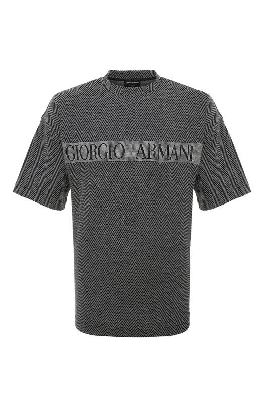 Хлопковая футболка Giorgio Armani 3RST7G/SJM8Z фото 1