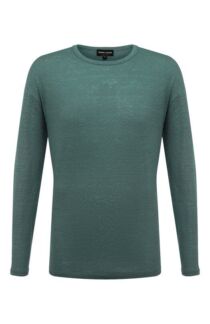 Льняной лонгслив Giorgio Armani