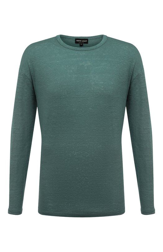 Льняной лонгслив Giorgio Armani 3RSM55/SJJMZ фото 1
