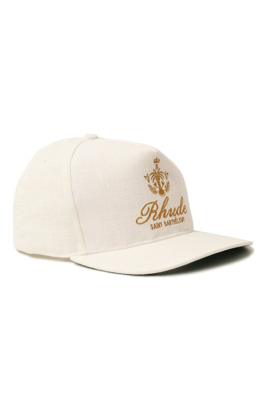 Льняная бейсболка Rhude RHSS23HA18985060 фото 1