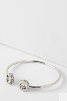 Незамкнутый браслет с кристаллами Guess