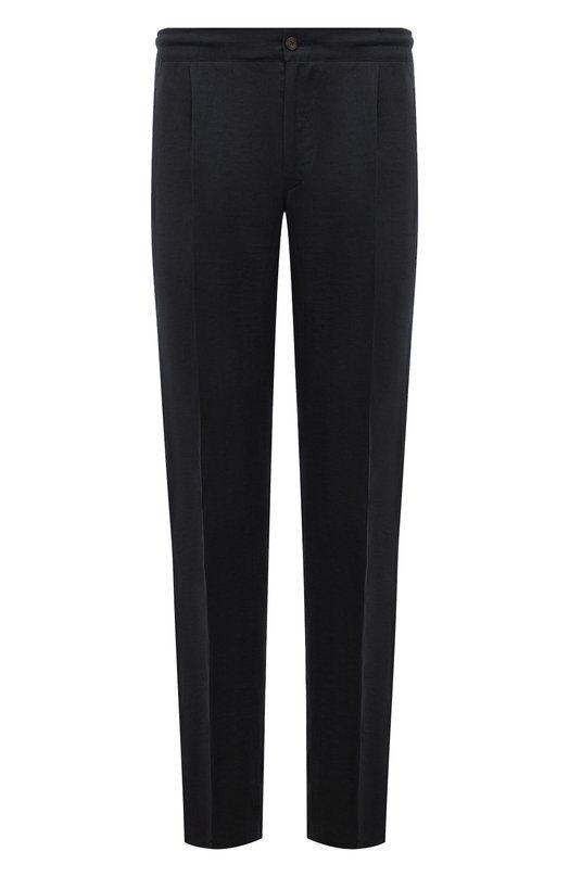 Льняные брюки Kiton UPN01H08400 фото 1