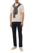 Льняные брюки Kiton UPN01H08400 фото 2