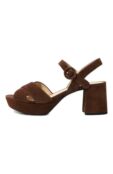 Замшевые босоножки Prada 1XP890-008-F0038-B065 фото 4