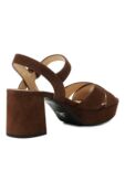 Замшевые босоножки Prada 1XP890-008-F0038-B065 фото 5