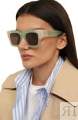 Солнцезащитные очки Jacquemus LES LUNETTES BACI LIGHT GREEN фото 2