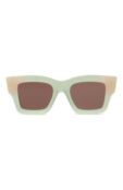 Солнцезащитные очки Jacquemus LES LUNETTES BACI LIGHT GREEN фото 3