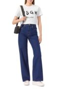 Хлопковая футболка MSGM 2000MDM510 200002 фото 2