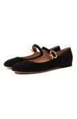 Замшевые балетки Mary Ribbon 05 Gianvito Rossi G22164.05CU0.CAMNER0 фото 1